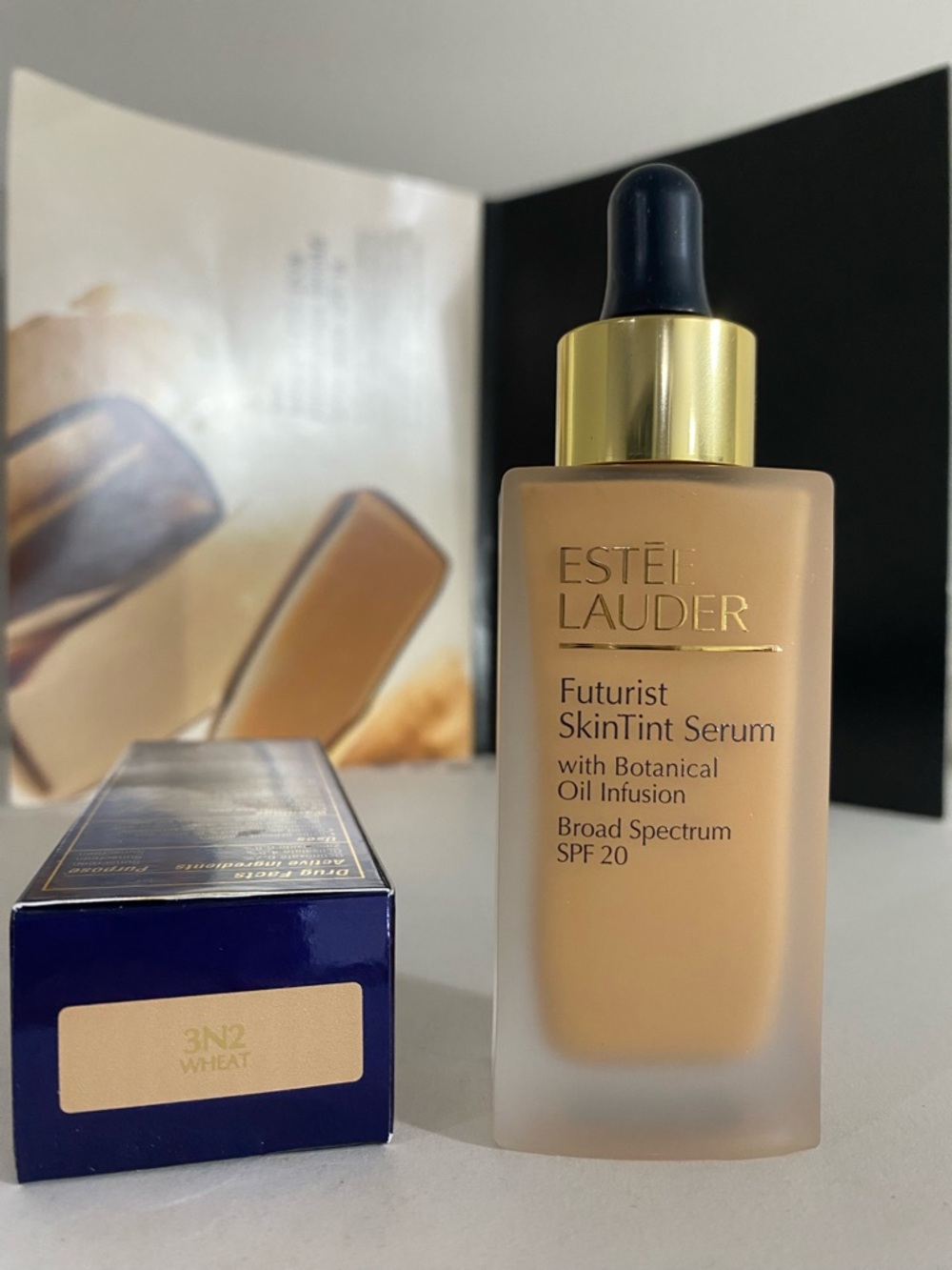 3N2 Wheat~ Estée Lauder Futurist SkinTint Serum Foundation, Full Size, New